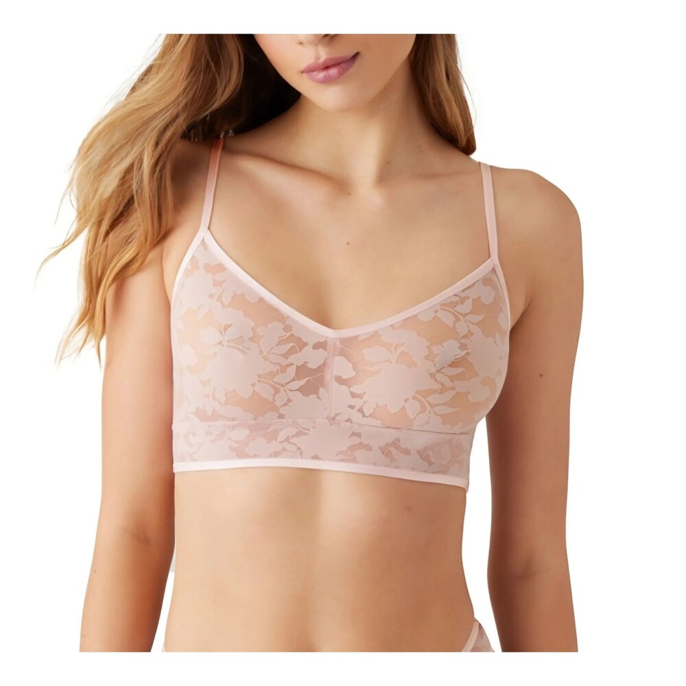 Wacoal b.tempt'd Shadow Scene Burnout Mesh Bralette Womens size S NWT
